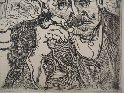 Vincent VAN GOGH (1853-1890)(d'après)
Portrait...