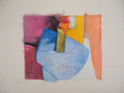 Claude GAVEAU (1940-2021)
Nature morte au...