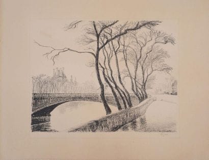 Charles LACOSTE (1870 - 1959)
Paris, la Seine...