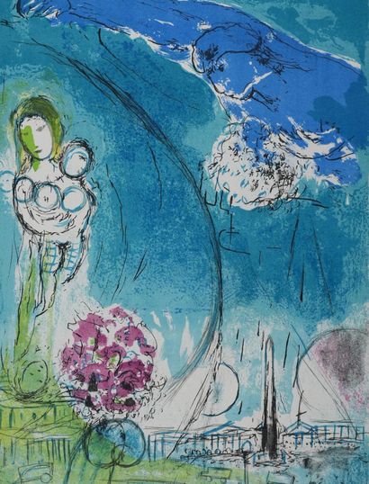 Marc CHAGALL (1887-1985)
Visions de Paris,...