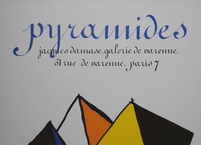 Alexander CALDER (1898-1976)
Pyramides
Lithographie...