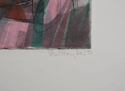 Stanley William HAYTER (1901-1988)
Pégase,...