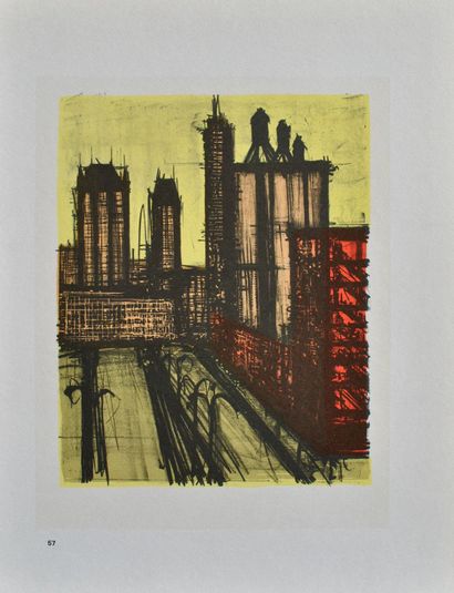 Bernard BUFFET (1928-1999)
New York, 1967
10...