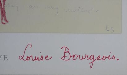 Louise BOURGEOIS (1911-2010)
Allégorie maternelle,...