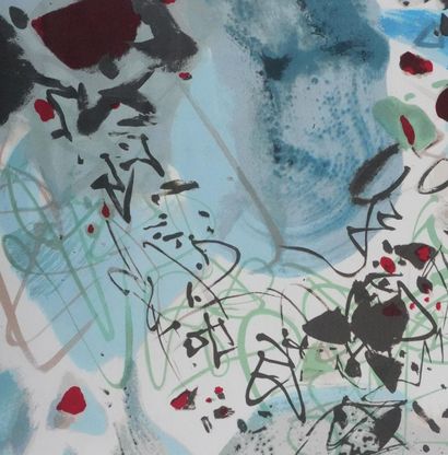 CHU Teh-Chun (1920-1914)
Les Floralies, 1989
Lithographie...