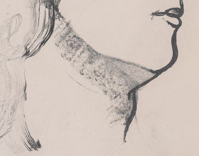 Henry DE WAROQUIER (1881-1970)
Profil, 1946
Gravure...