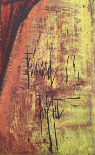 Bernard BUFFET (1928-1999)
Visage fantastique,...