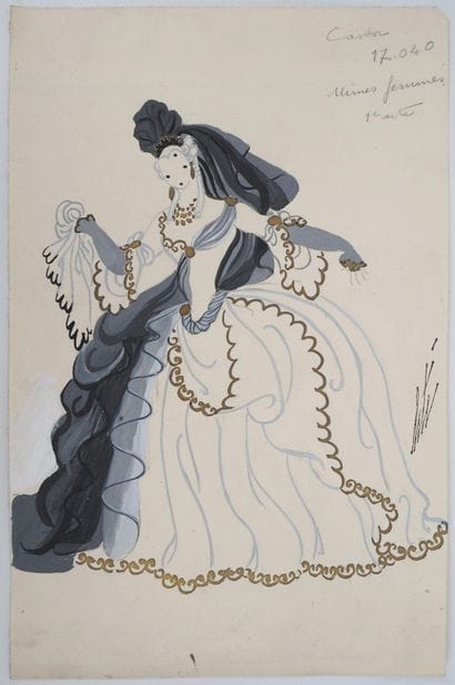 ERTE (Romain de TIRTOFF dit) (1892-1990)
Woman...