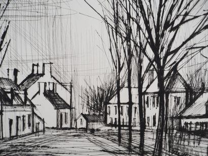 Bernard BUFFET (1928-1999)
L'allée à Saint-Julien,...