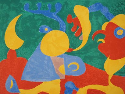 Joan MIRO (1893-1983)
Discussion dans la...
