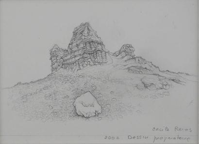 Cécile REIMS (1927-2020)
La grande muraille...
