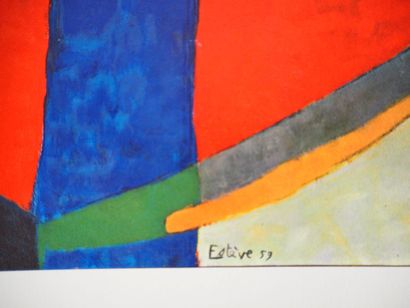 Maurice ESTEVE (1904–2004)
La Tardes, 1961
Heliogravure...