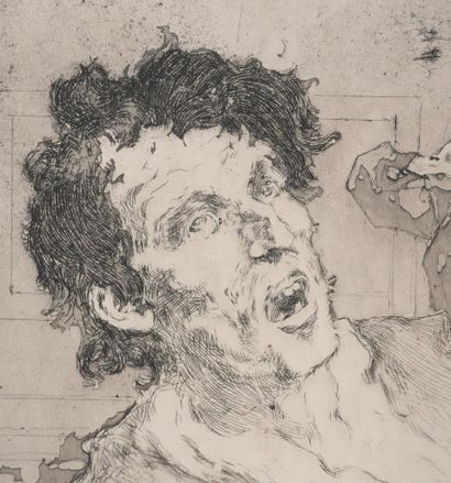 Daniel VIERGE (1851-1904)
Une fausse note,...
