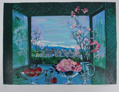 Michel HENRY (1928-2016)
Nature morte surplombant...