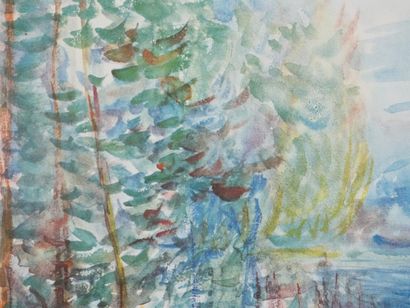 Pierre-Auguste RENOIR (1841-1919)
Au bord...