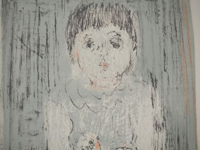 André COTTAVOZ (1922-2012)
Petite fille à...