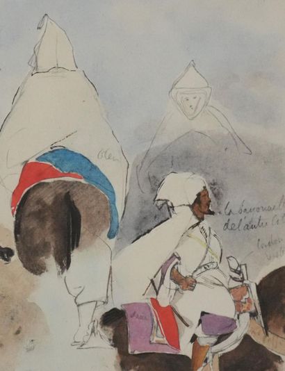 Eugène DELACROIX (1798-1863) (d'après) 
La...