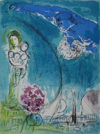 Marc CHAGALL (1887-1985)
Visions de Paris,...
