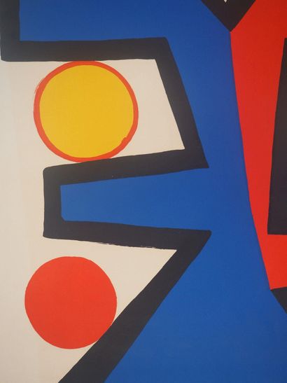 Alexander CALDER (1898-1976)
Asymétrie, 1972
Lithographie...