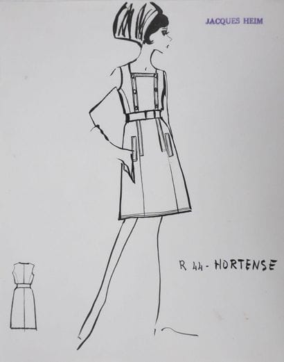 Jacques HEIM (1899-1967)
RobeHortense
Dessin...