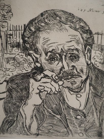 Vincent VAN GOGH (1853-1890)(d'après)
Portrait...