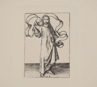 Martin SCHONGAUER (1430/50-1491)
Le Christ...