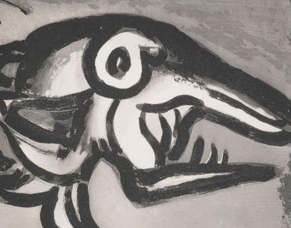 Georges ROUAULT (1871-1958)
Le poisson volant,...
