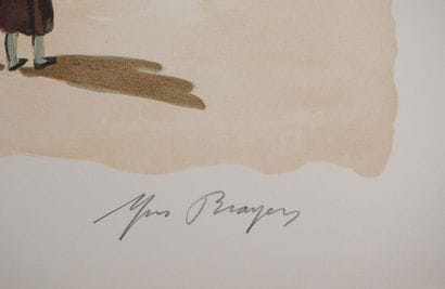 Yves BRAYER (1907-1990)
La Place Rouge à...
