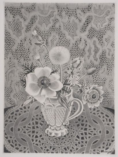 Kiyoshi HASEGAWA (1891-1980)
Bouquet sur...