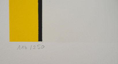 Piet MONDRIAN (1872-1944)(d'après)
Composition...