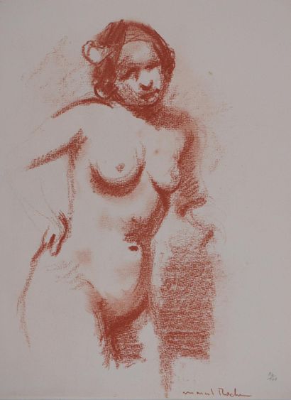 Marcel ROCHE (1890-1959)
L'attente
Lithographie...