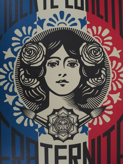 Shepard FAIREY, known as Obey Giant (1970-)
Liberty,...