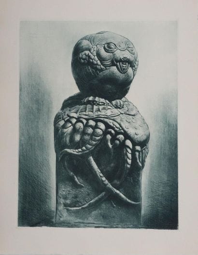 Henry CLEWS (1876-1937)
Og des octopi, 1959
Gravure...