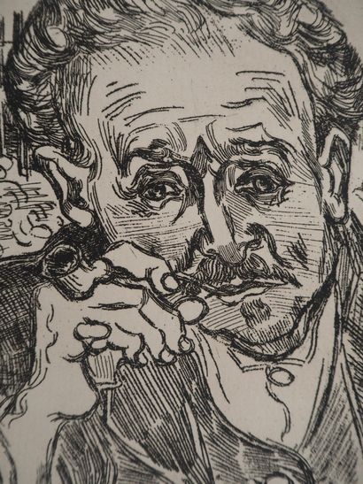 Vincent VAN GOGH (1853-1890)(d'après)
Portrait...
