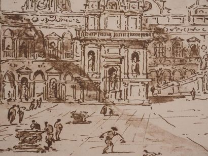 Francesco GUARDI (1712-1793)
Venise, La cours...