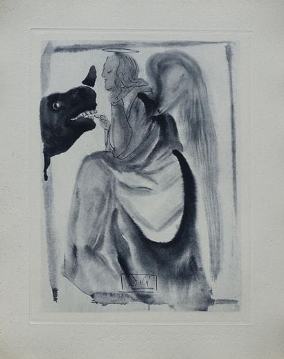 Salvador DALI (1904-1989)
Divine Comédie,...