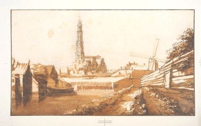 Johannes VERMEER (1632-1675)
L'église de...