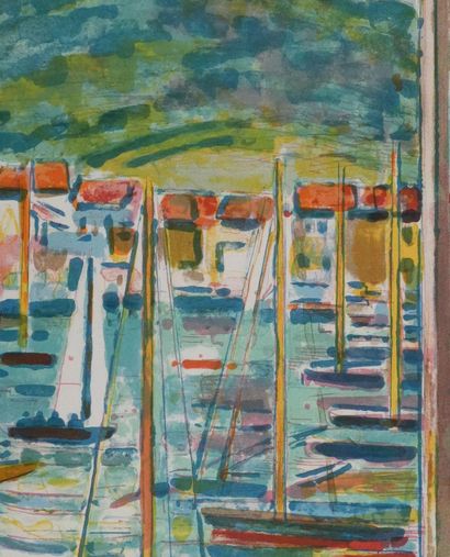 Robert SAVARY (1920-2000)
Port Grimaud
Lithographie...