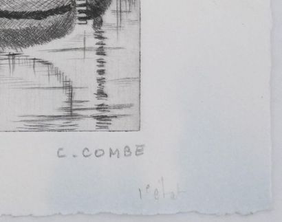 Camille COMBE (1911-2005)
Près du Pontile...