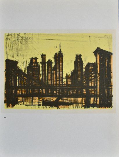 Bernard BUFFET (1928-1999)
New York, 1967
10...