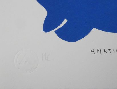 Henri Matisse (1869–1954) (after)
Blue Nude...