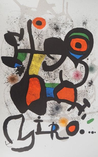 Joan Miro (1893-1983)
Formes surréalistes,...