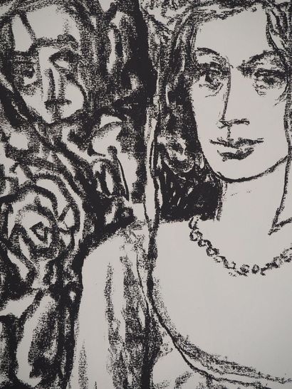 Leopoldo PRESAS (1915-2009)
Femme au collier...