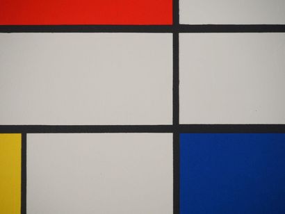 Piet MONDRIAN (1872-1944)(d'après)
Composition...