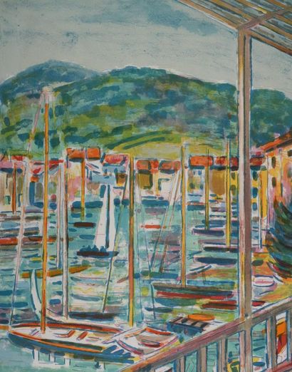 Robert SAVARY (1920-2000)
Port Grimaud
Lithographie...