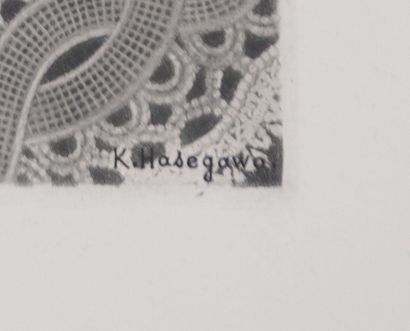 Kiyoshi HASEGAWA (1891-1980)
Bouquet sur...