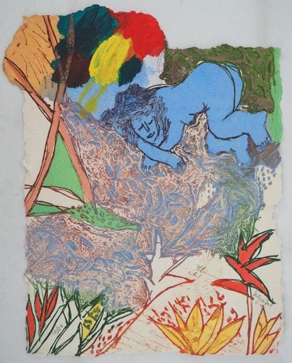 Henri GUIBAL (1947-)
Le songe
Gravure originale...