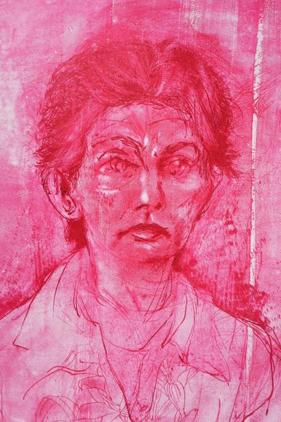 Jim DINE (1935)
Nancy Outside in July XVII...