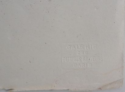 Demetrios GALANIS (1882-1966)
Etude de tête...
