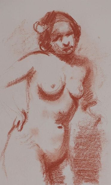 Marcel ROCHE (1890-1959)
L'attente
Lithographie...